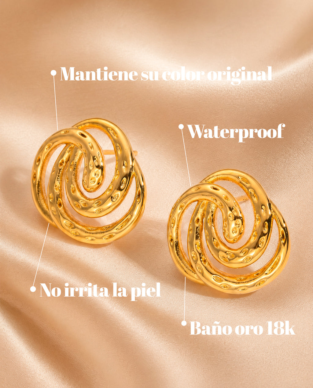 Pendientes Espiral Lúmina