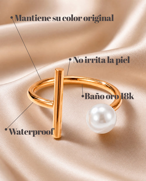 Anillo Perla