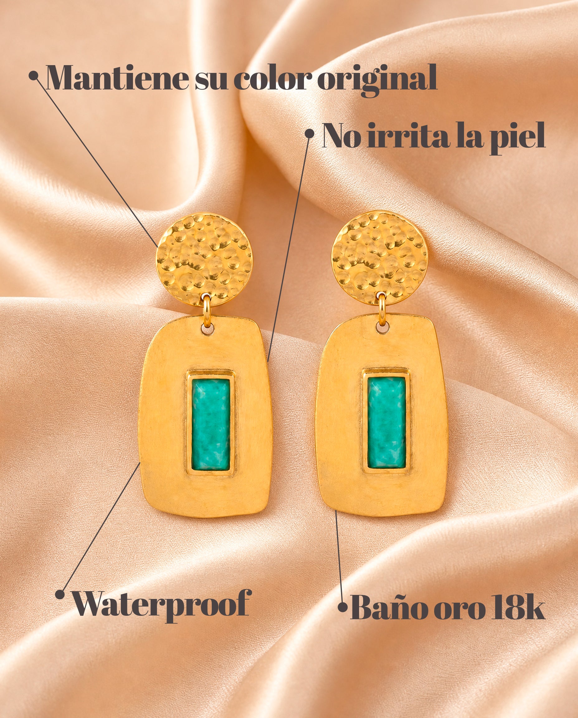 Pendientes Calipso