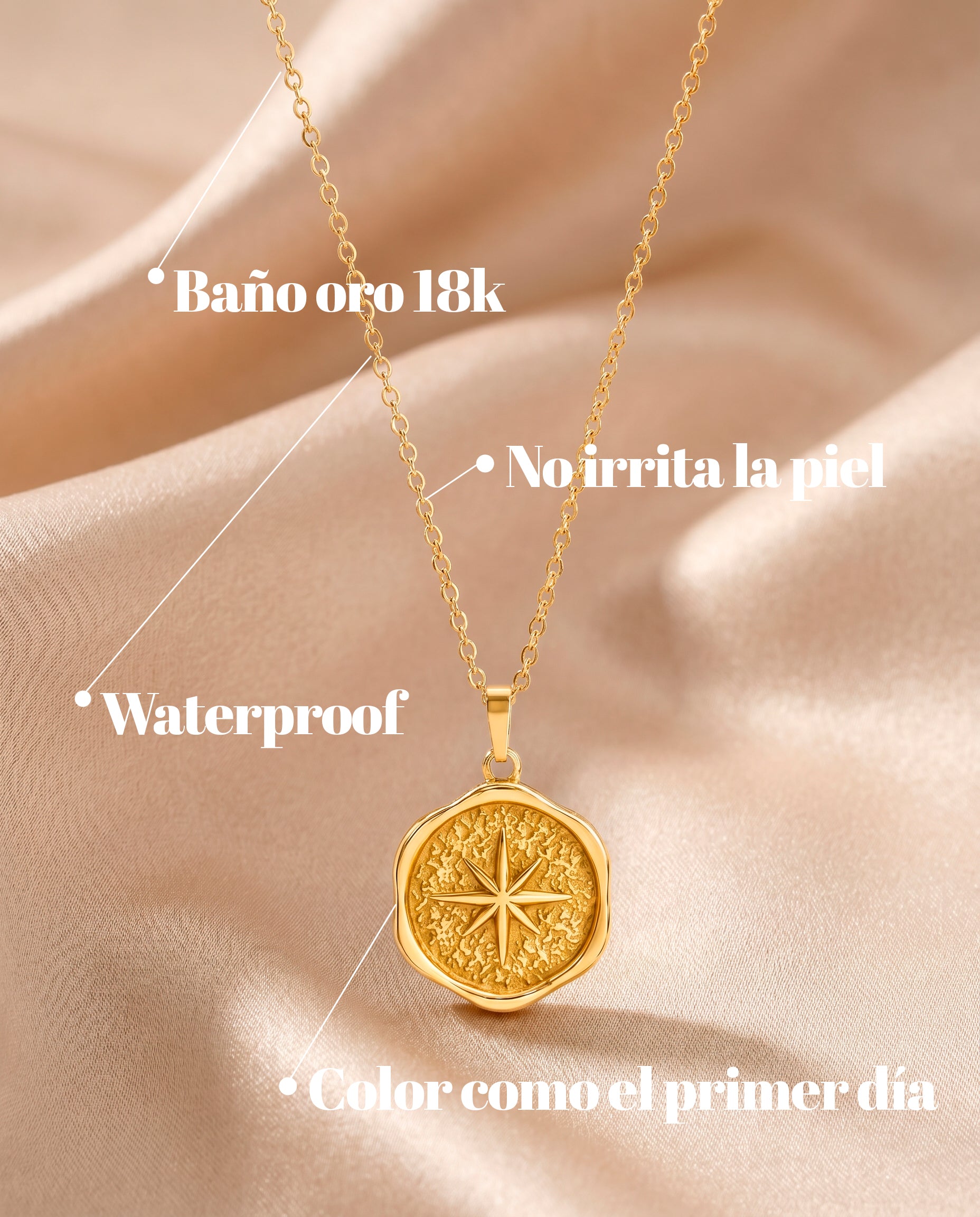 Collar Star Medallion