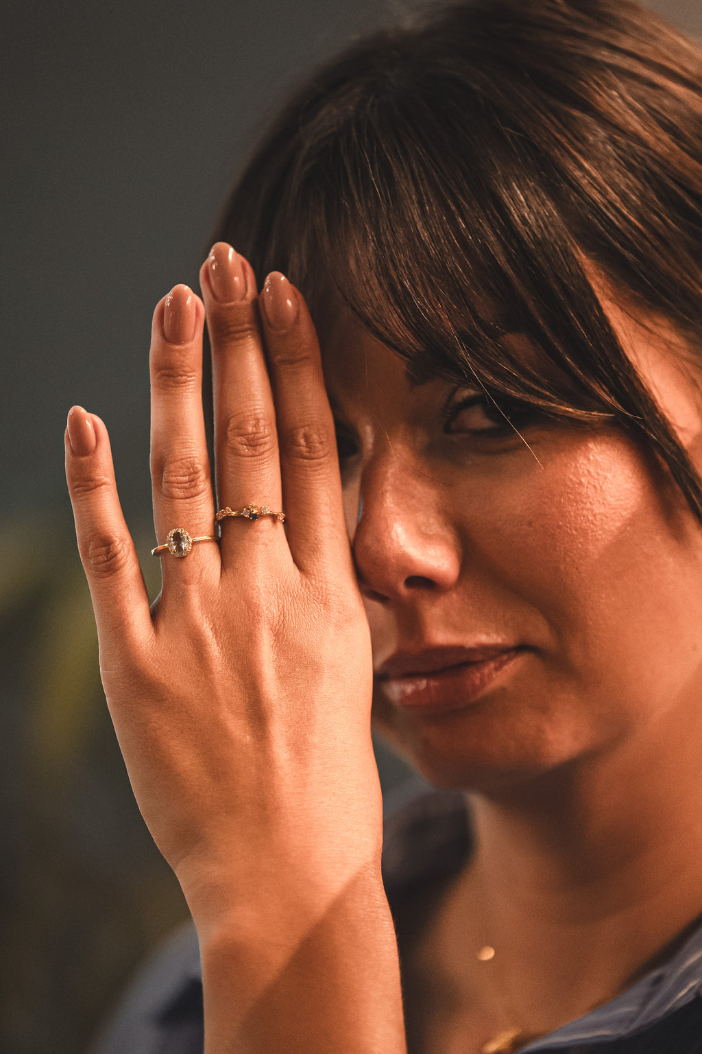 ANILLO HALO (5 circonios)