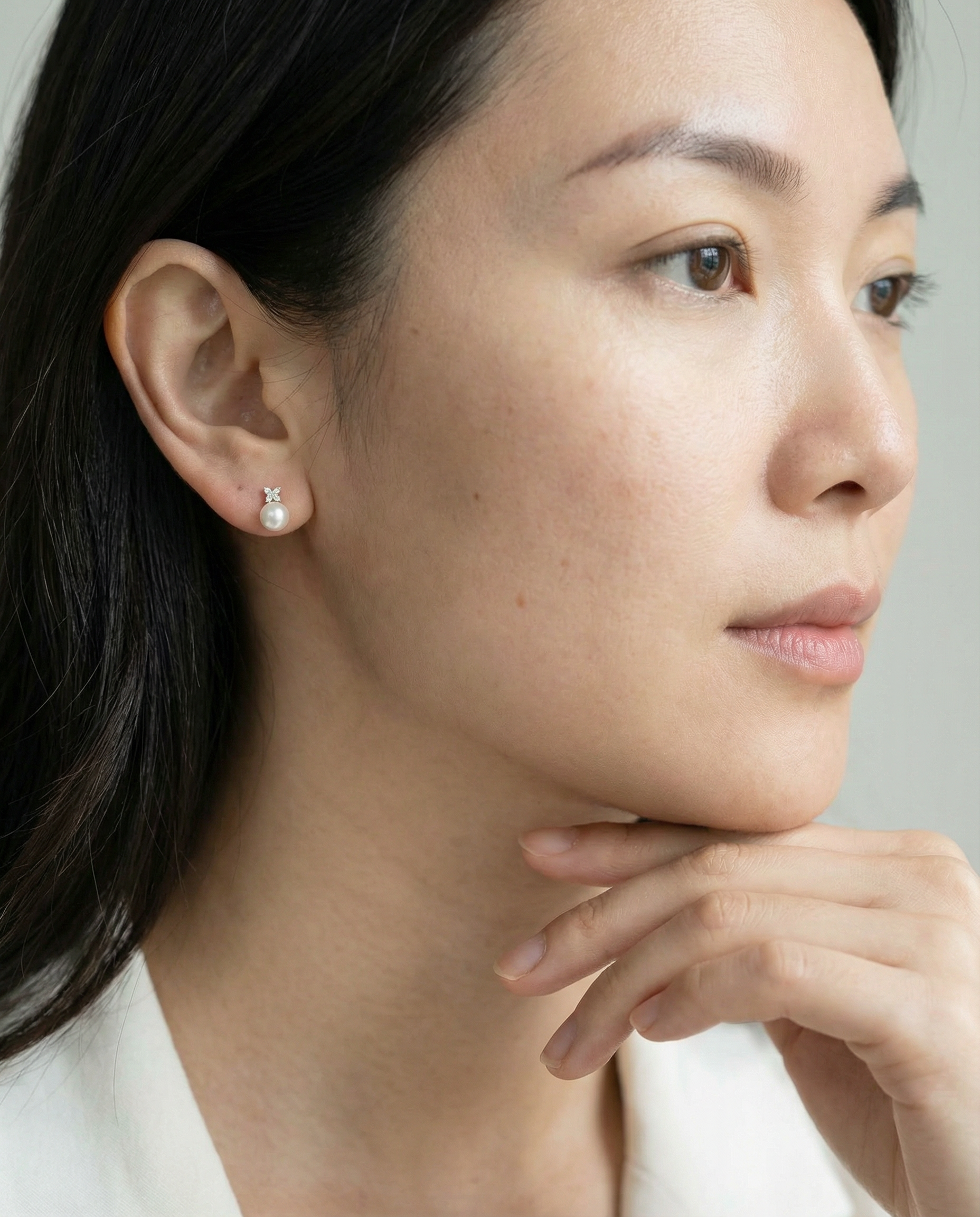Pendientes Perla Radiante