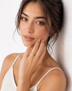 Anillo Solis Malaquita