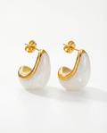 Pendientes Marfil Mediterráneo