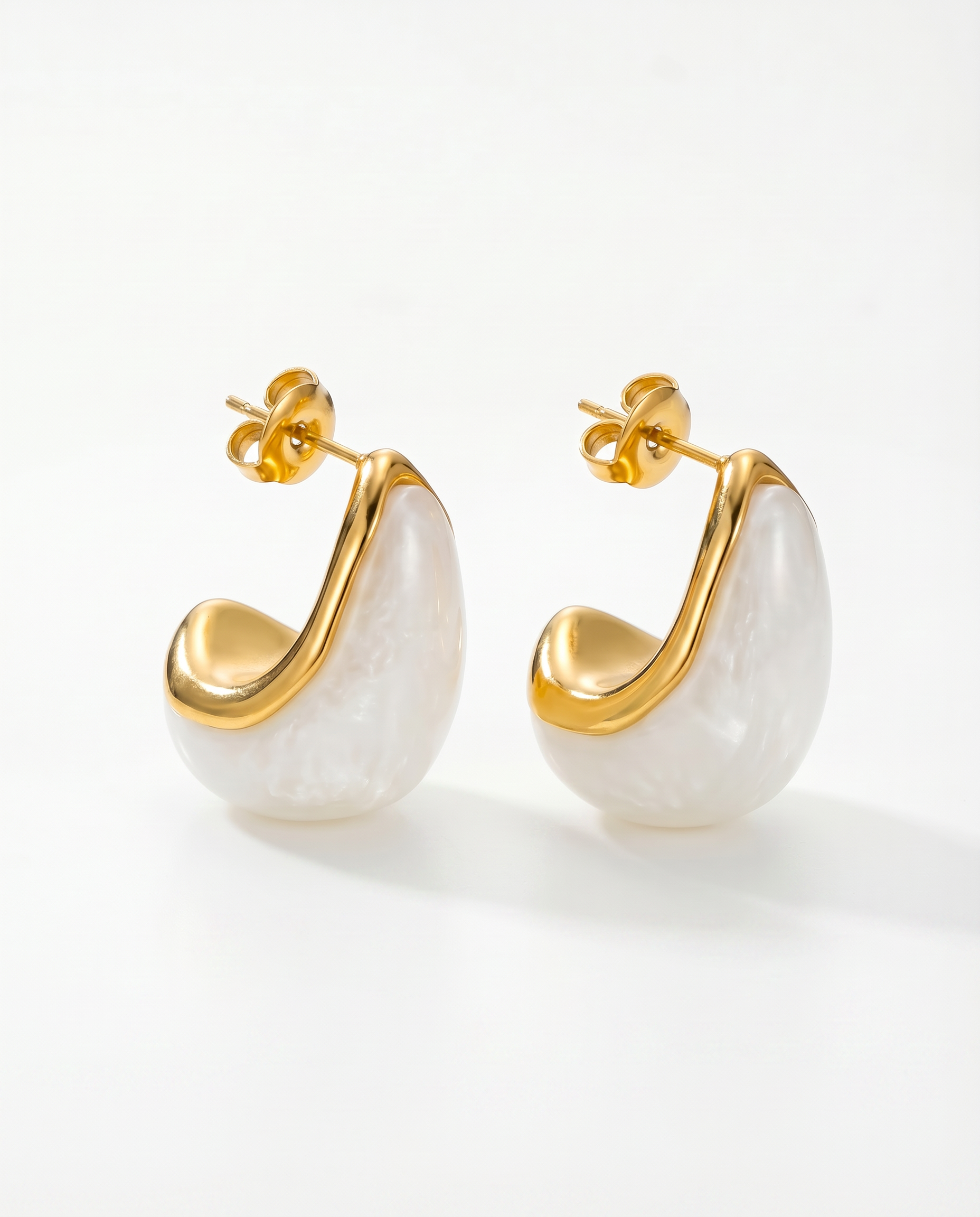Pendientes Marfil Mediterráneo