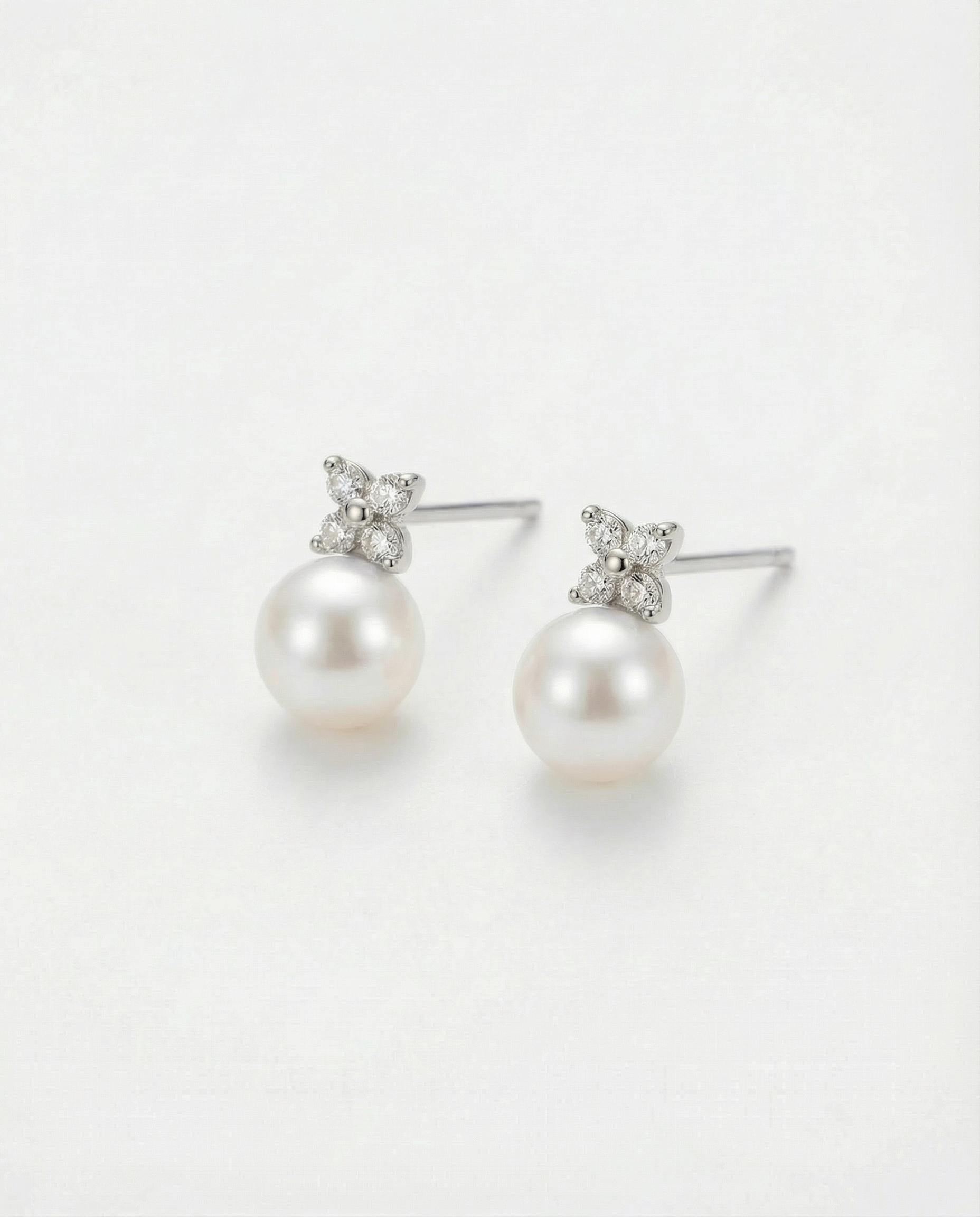 Pendientes Perla Radiante