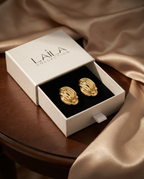 Pendientes Golden Ripple