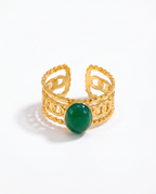 Anillo Malaquita
