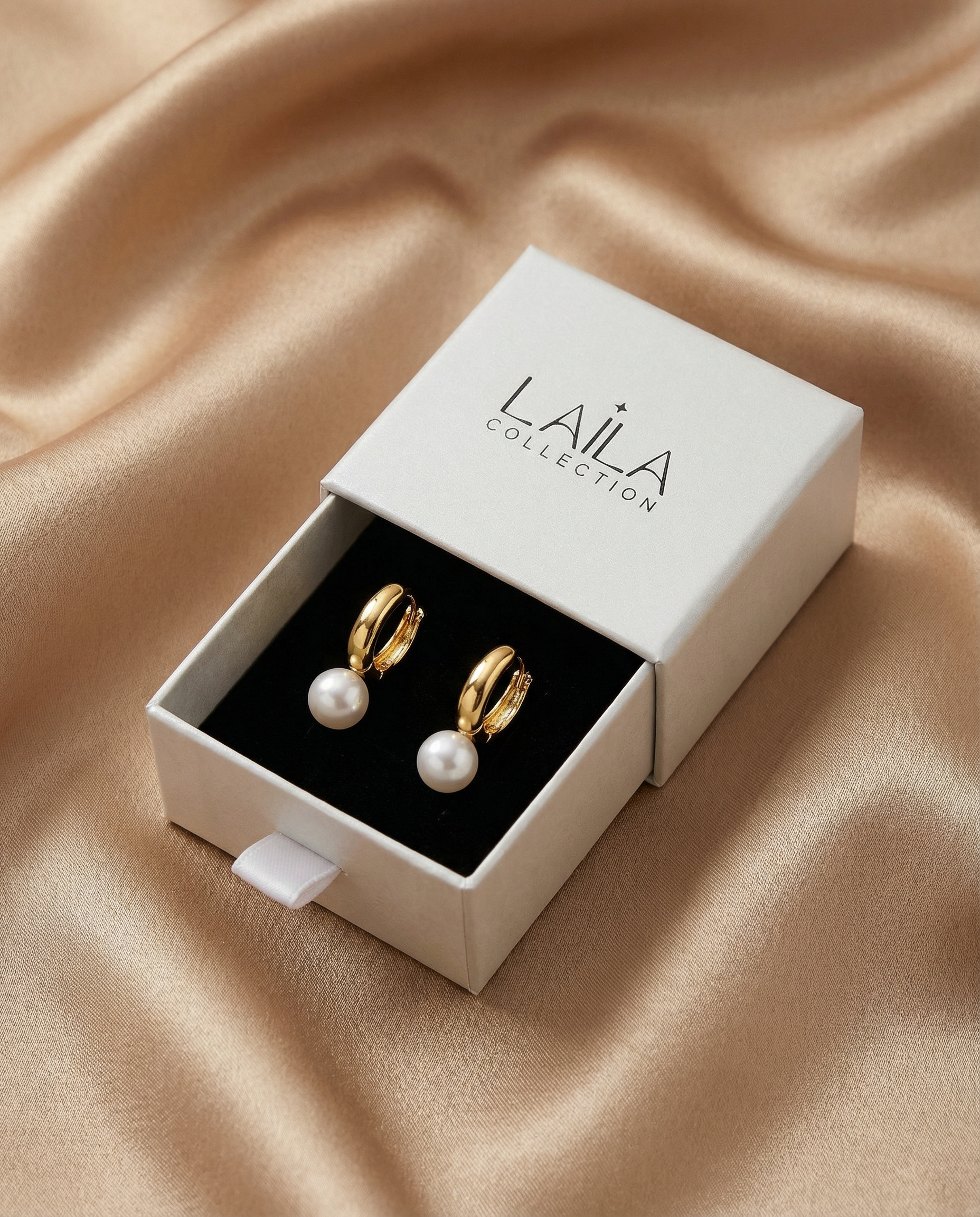 PENDIENTES LUNA PEARL