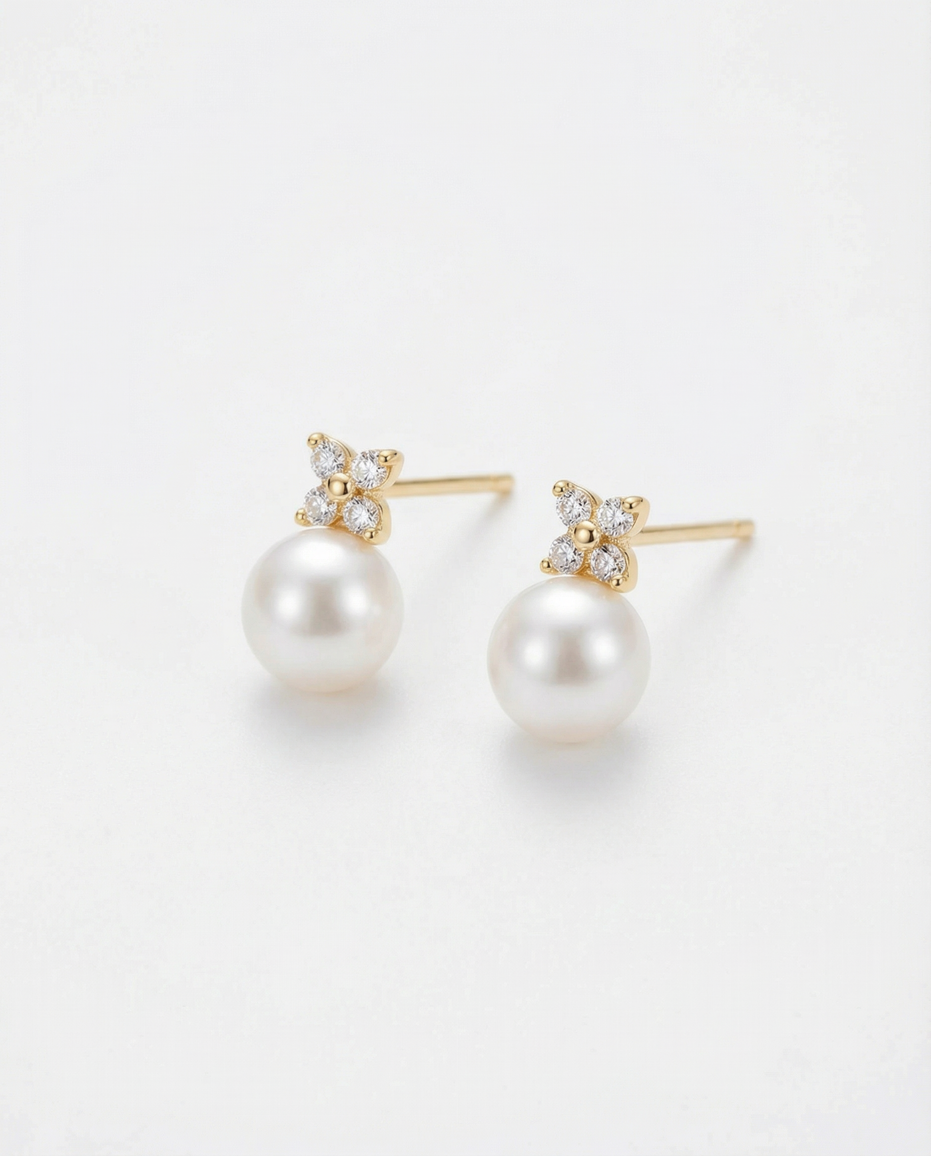 Pendientes Perla Radiante