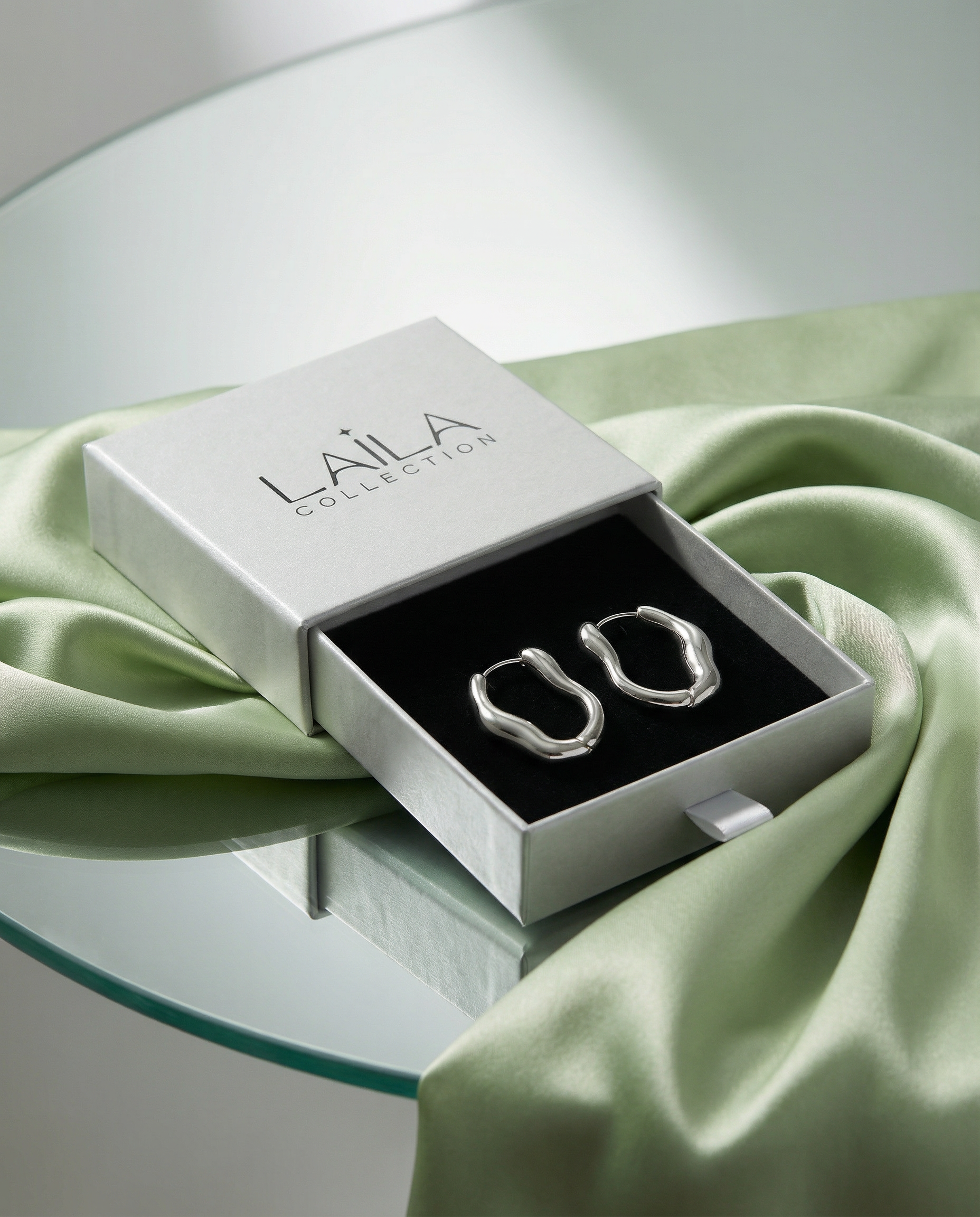 Pendientes Liquid