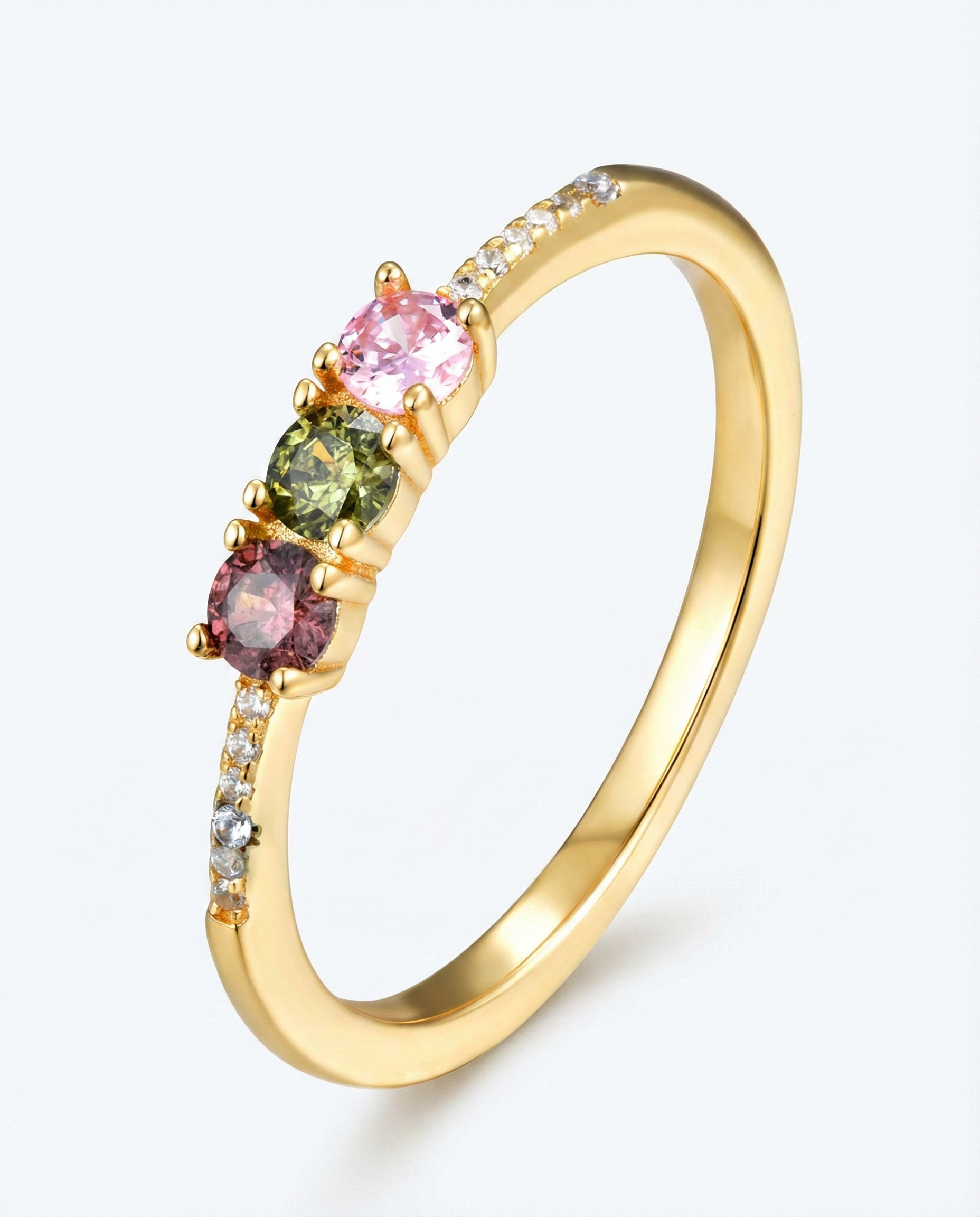 Anillo Trío Multicolor