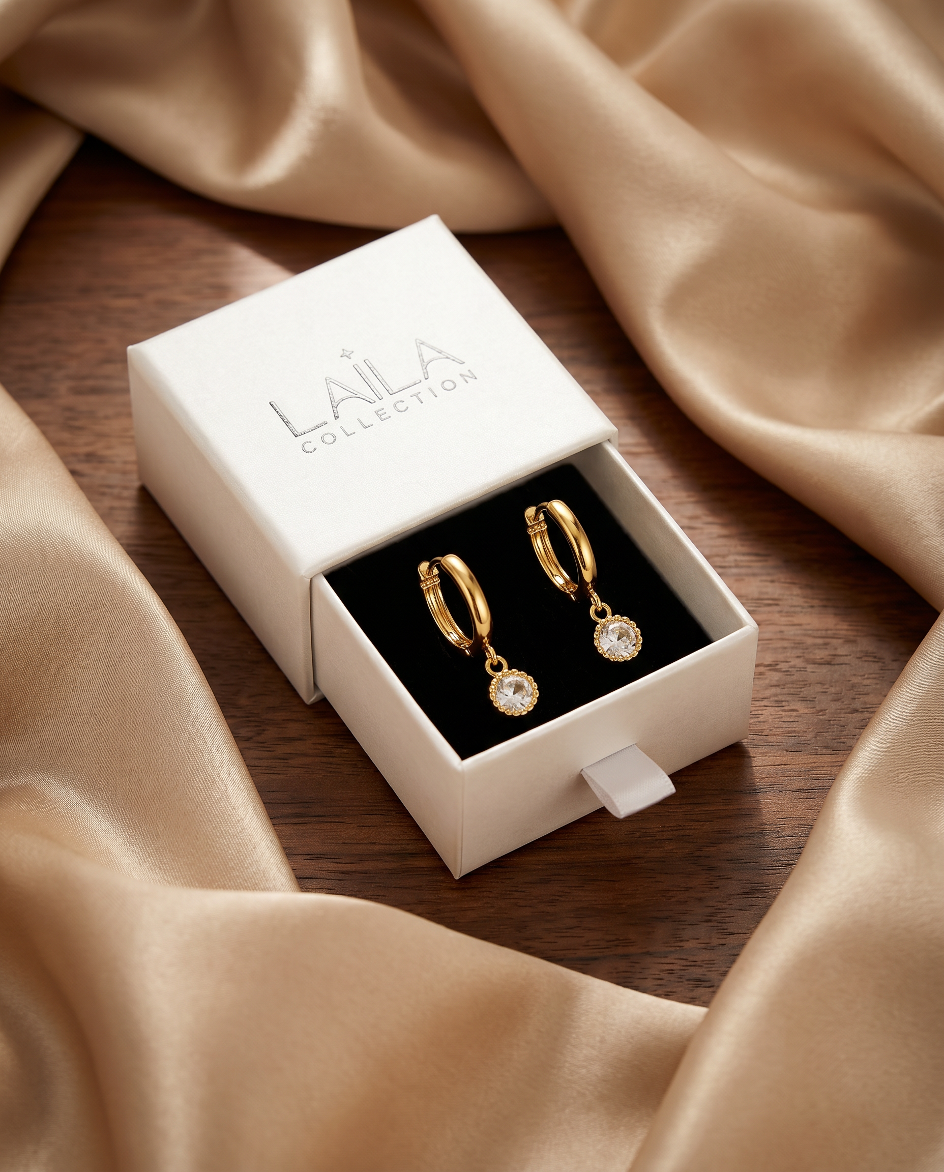 Pendientes Destello Solar