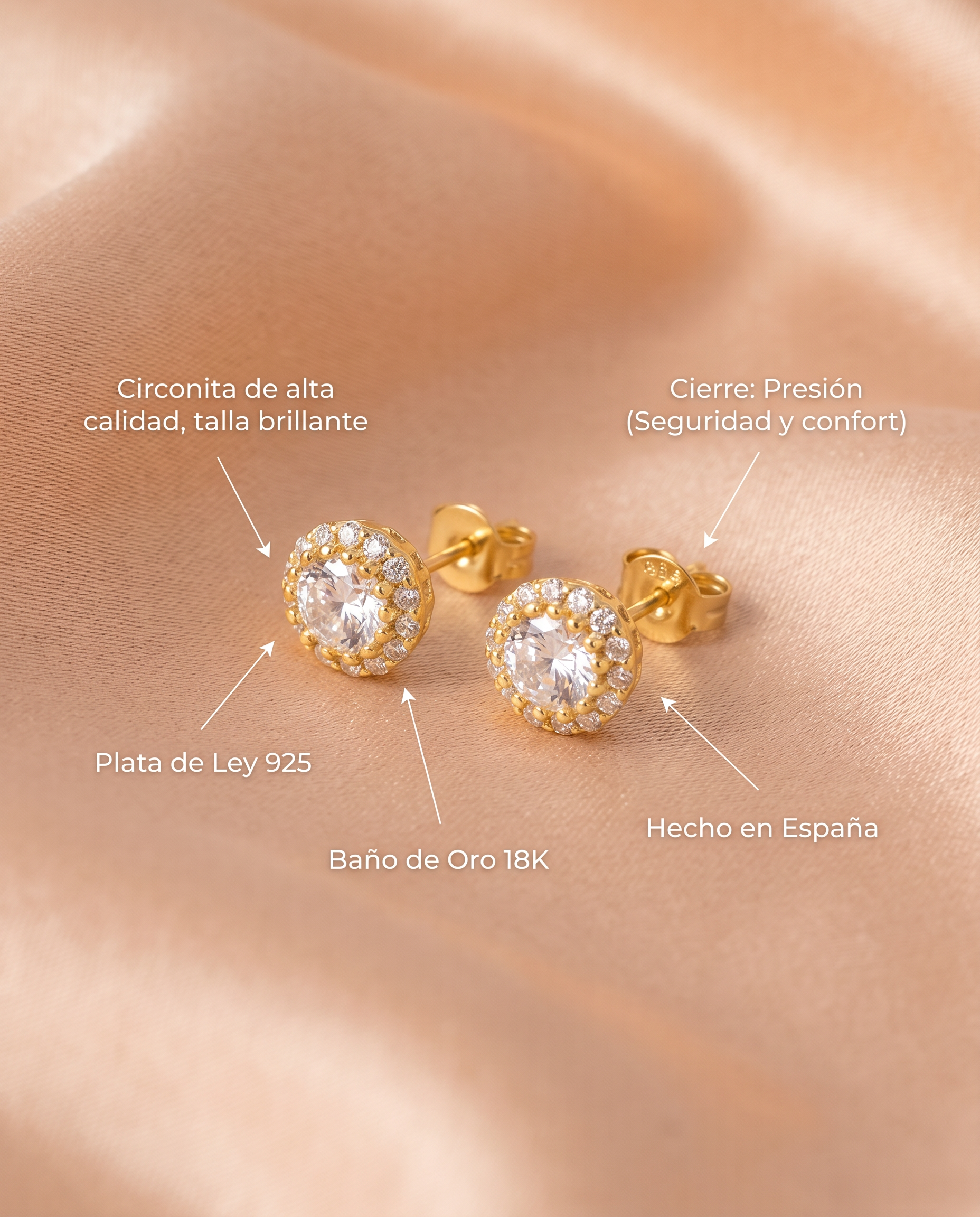 Pendientes Royale