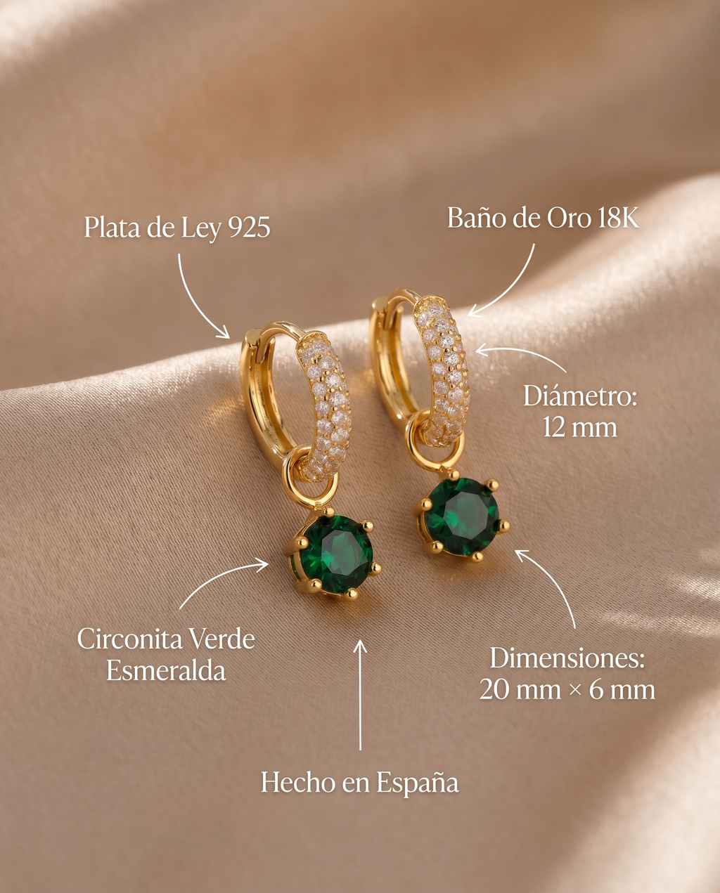Pendientes Estela Mini