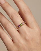 Anillo Trío Multicolor