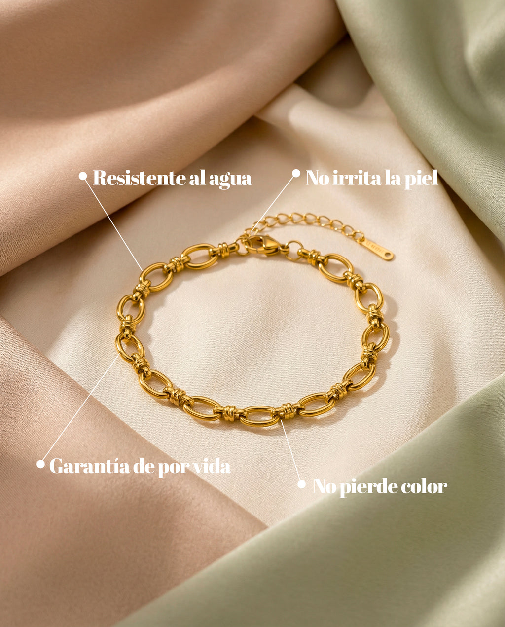 Pulsera Jasmine Breeze