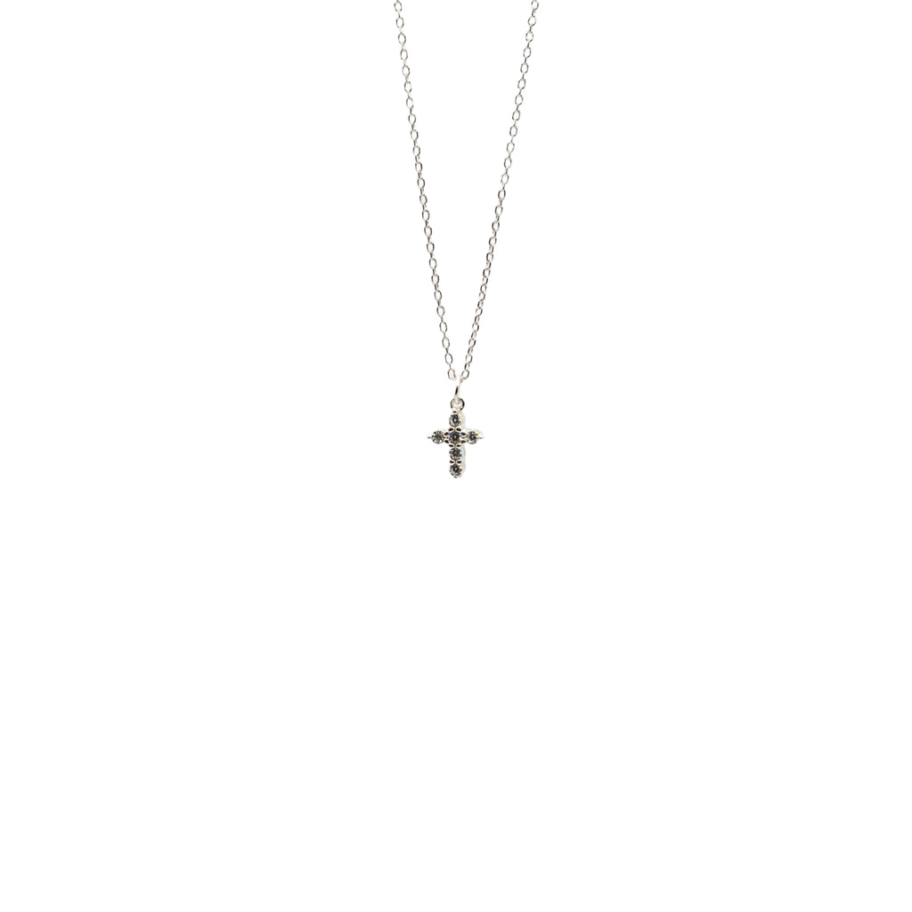COLLAR FAITH (cruz pequeña plata)