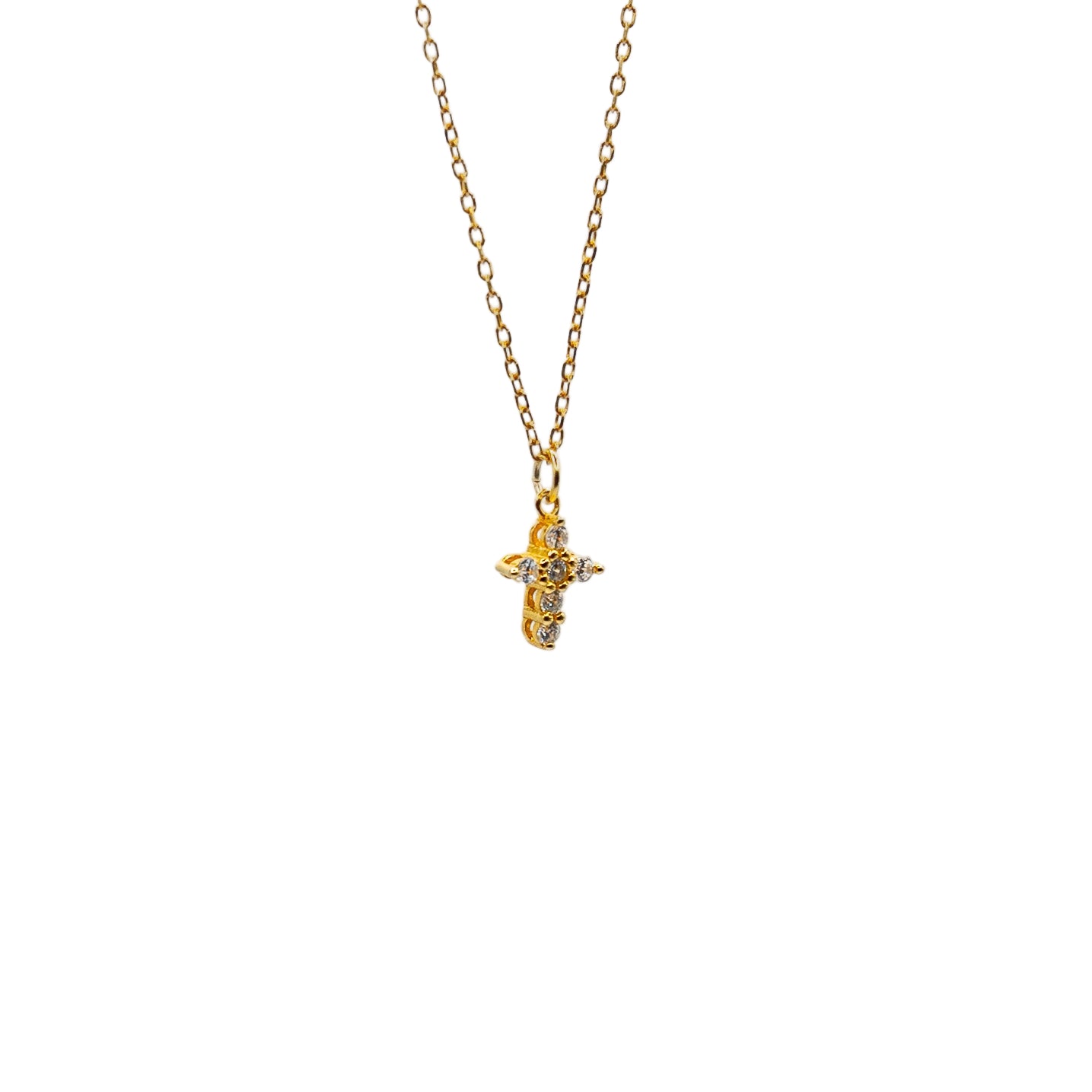 COLLAR FAITH (cruz pequeña oro)