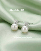 Pendientes Perla Radiante