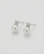 Pendientes Perla Radiante