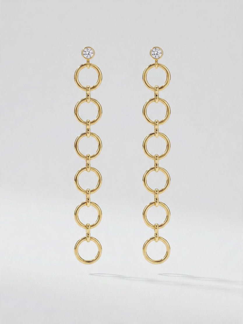 Pendientes Eslabones Infinitos